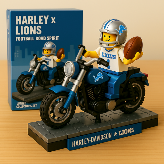 HD x DET NFL Humorous Building Block Set DatND DVT