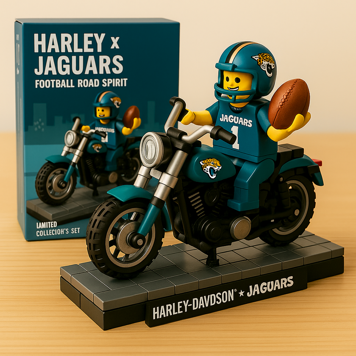HD x JAC NFL Humorous Building Block Set DatND DVT