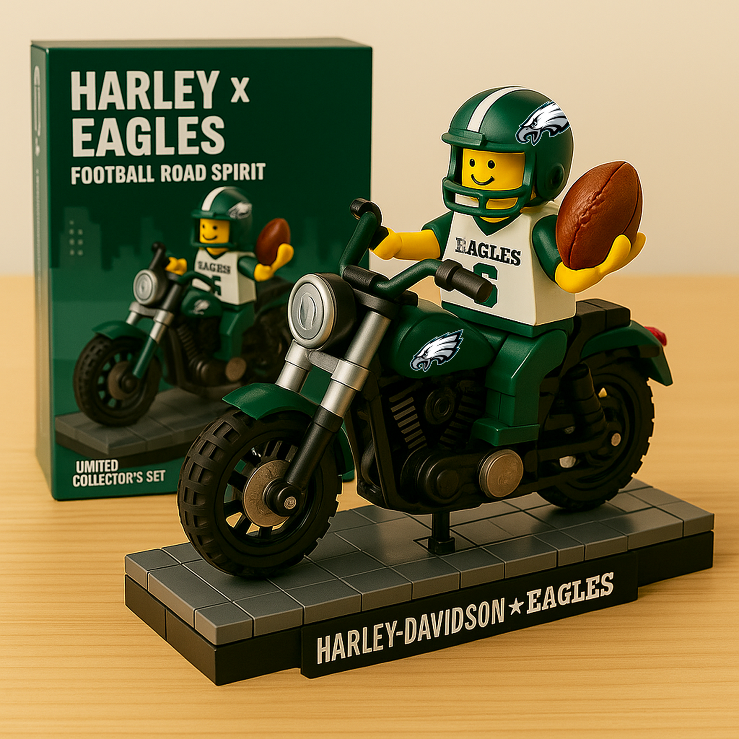 HD x PHI NFL Humorous Building Block Set DatND DVT