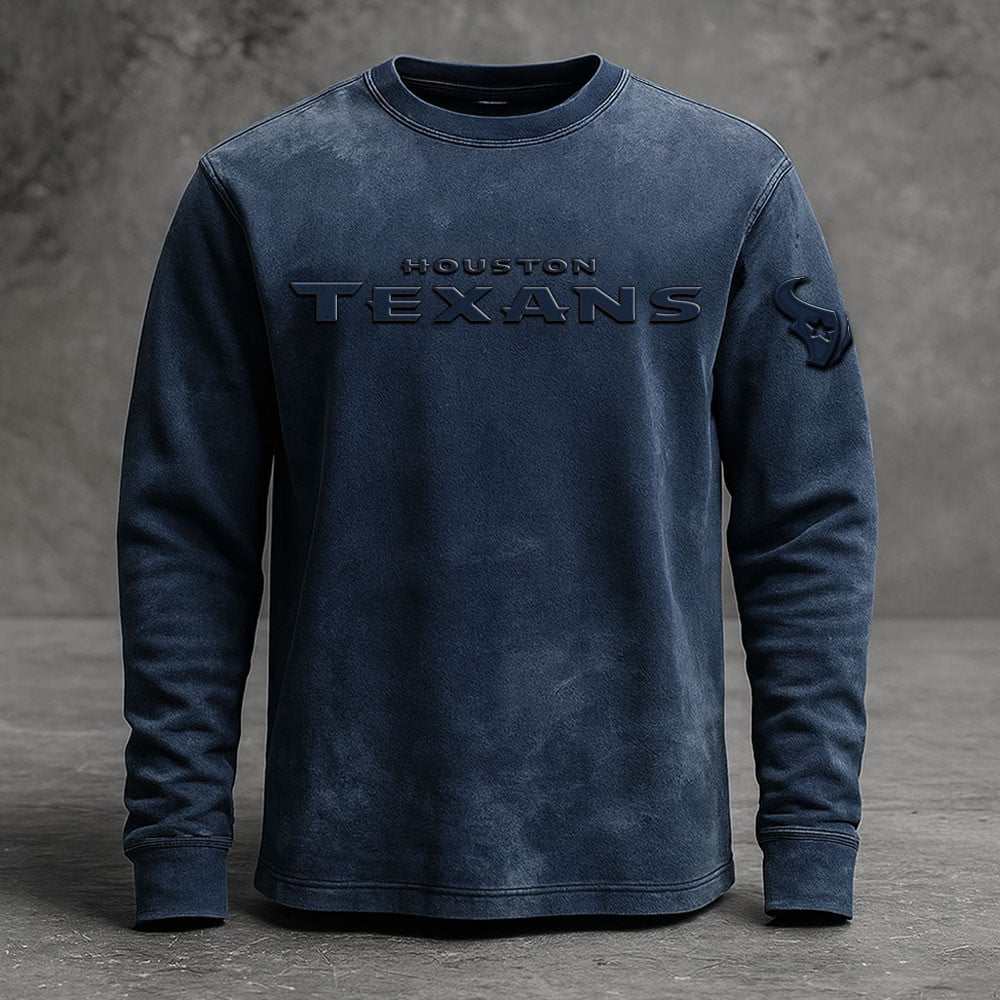 HOU x NFL Embossed SweatShirt DATND TANTD