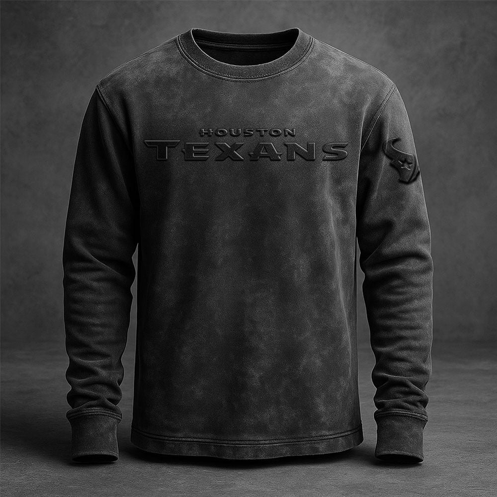 HOU x NFL Embossed SweatShirt DATND TANTD KAN