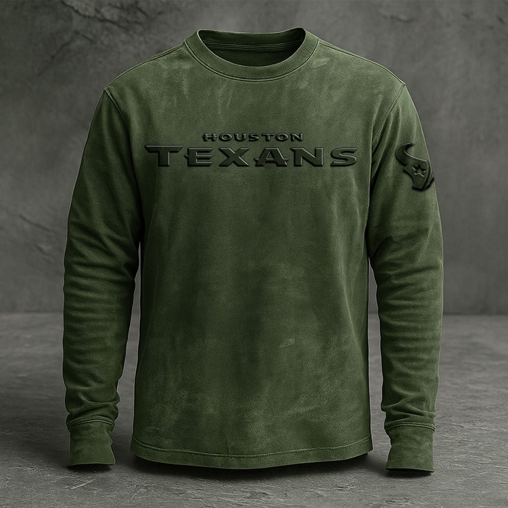 HOU x NFL Embossed SweatShirt DATND TANTD