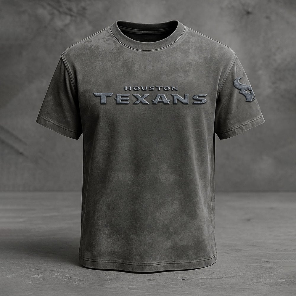 HOU x NFL Embossed Tshirt DATND TANTD