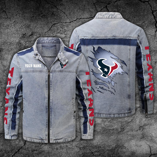 HOU x NFL Jean Jacket DATND TANTD