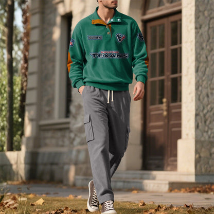 HOU x NFL Men's Corduroy Sweatshirt 1011 DatND DVT