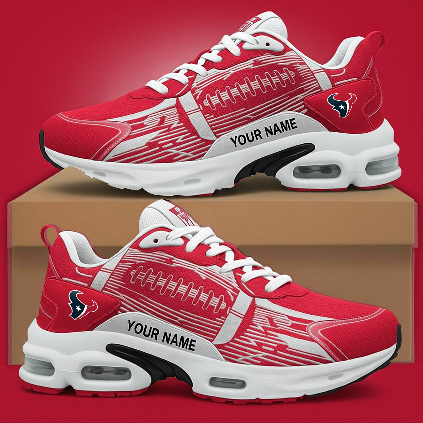 HOU x NFL Sport Sneakers Limited Edition DATND TANTD 101125