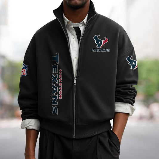 HOU x NFL Sweatshirt Full Zip DATND TANTD