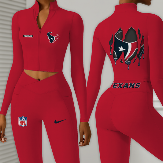 HOU x NFL Women's Activewear Set DatND DVT