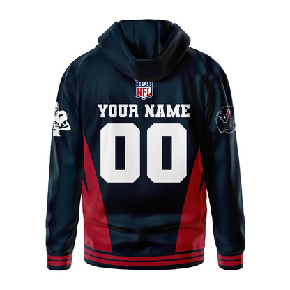 HT Premium NFL Personalized Fan Hoodie DDT NTL
