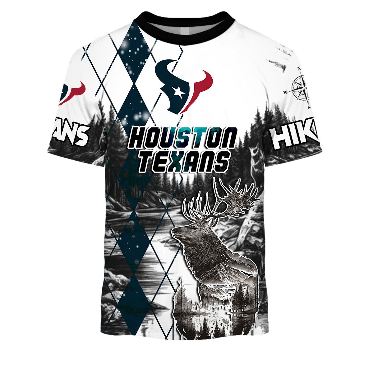 HT x NFL Hiking 3D Hoodie DDT CTND