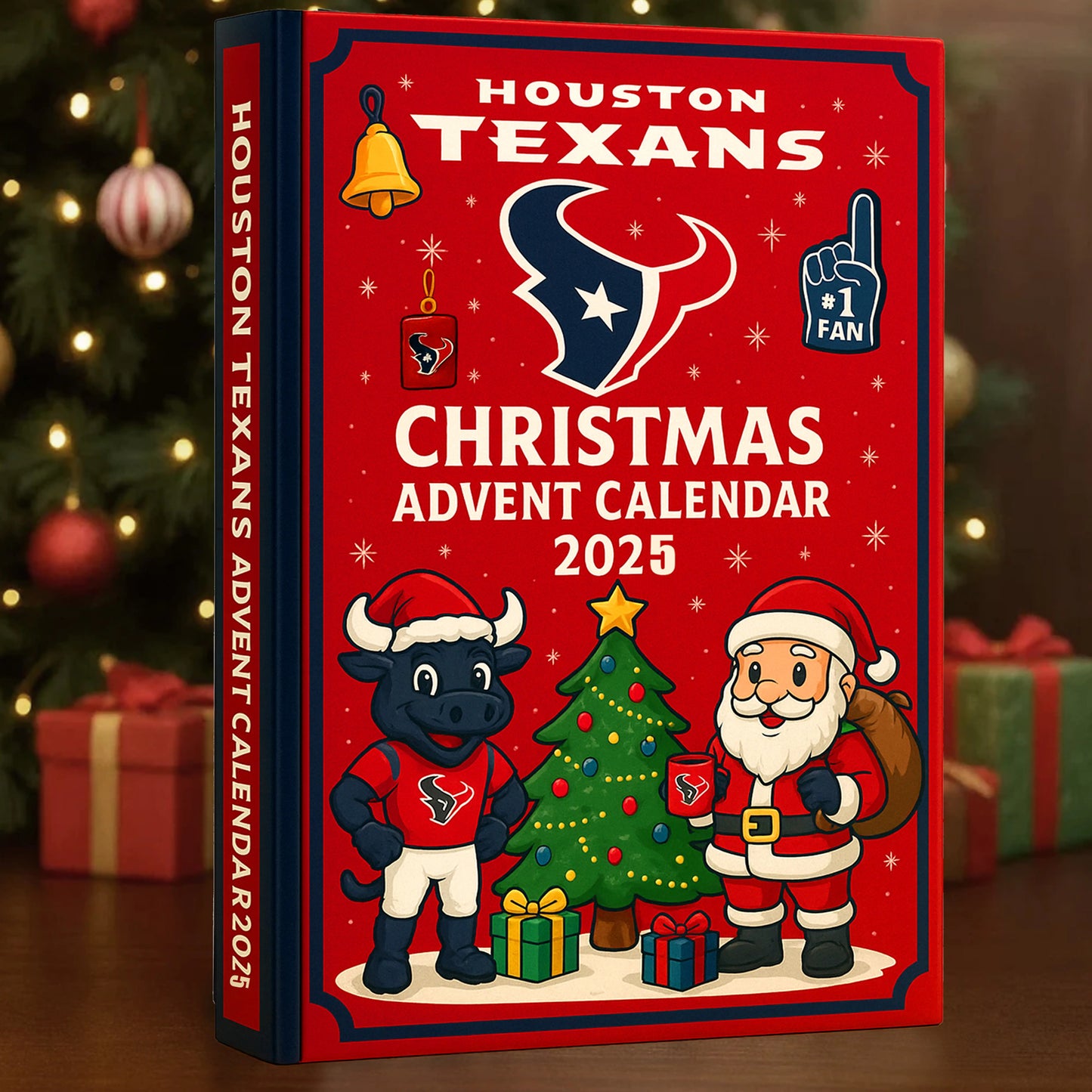 DISCOUNT 60% Houston Texans Christmas Advent Calendar 2025 BQH