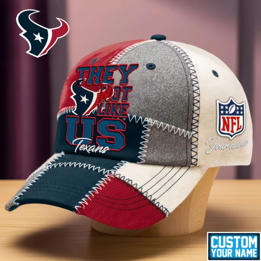 Houston Texans Premium NFL They Not Like Us Cap V4 NAK