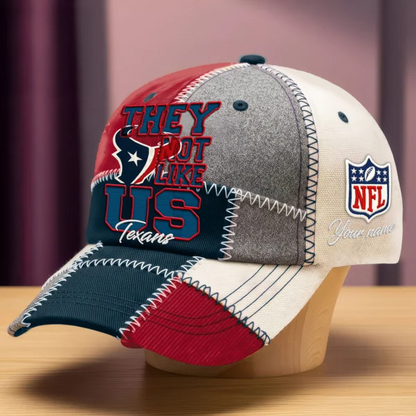 Houston Texans Premium NFL They Not Like Us Cap V4 NAK