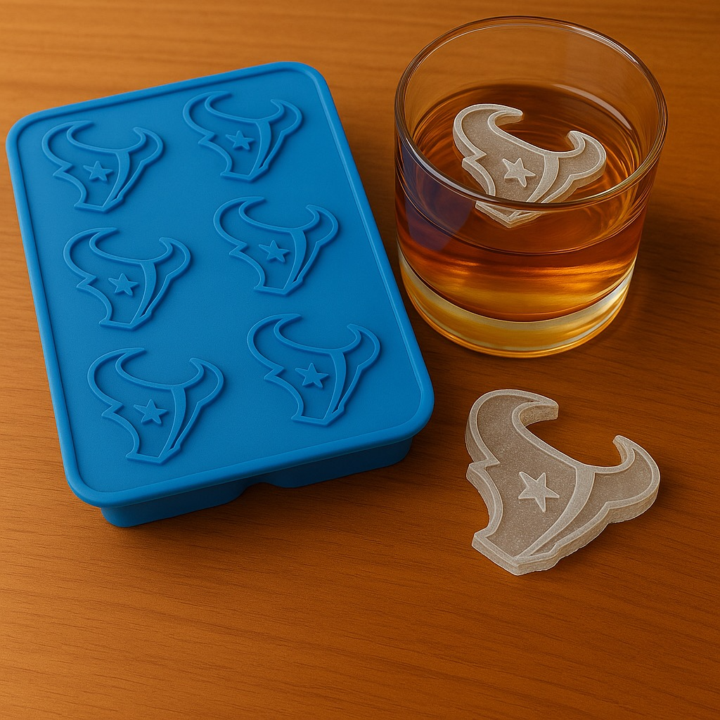 Football Team Silicone Ice Mold DDT TTV