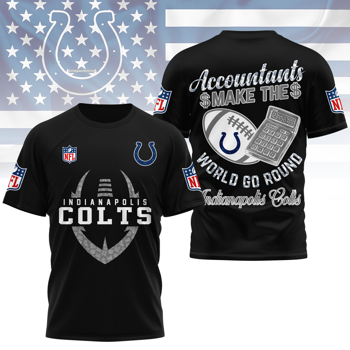 IC Premium NFL Accountant Pride Fan 3D Shirt DDT CTND