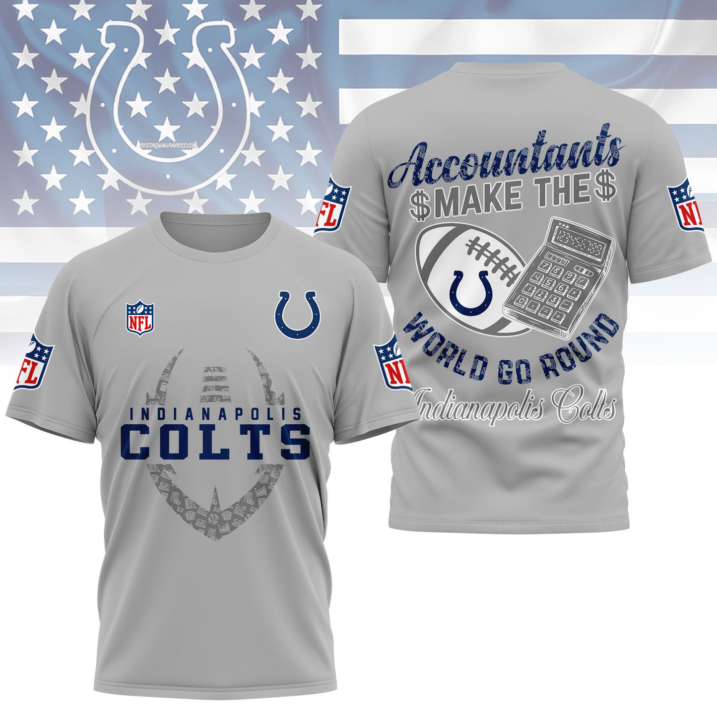 IC Premium NFL Accountant Pride Fan 3D Shirt DDT CTND