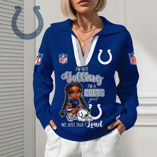 IC Premium NFL Fan Classic Knit Pullover DDT CTND