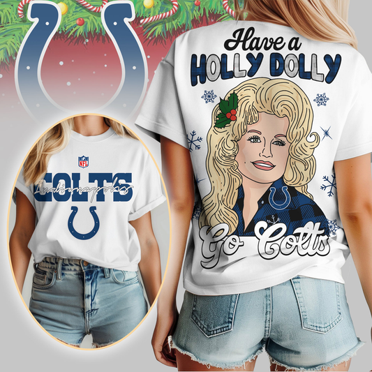 IC Premium NFL Have A Holly Dolly Women Shirt DDT CTND
