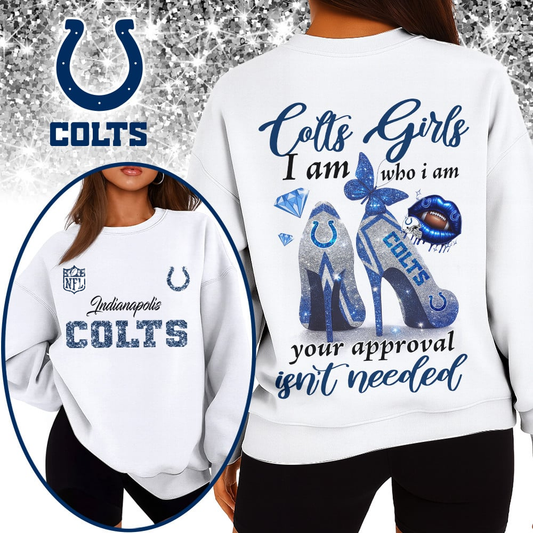 IC Premium NFL I Am Who I Am Glitter 3D Apparel DDT NTL