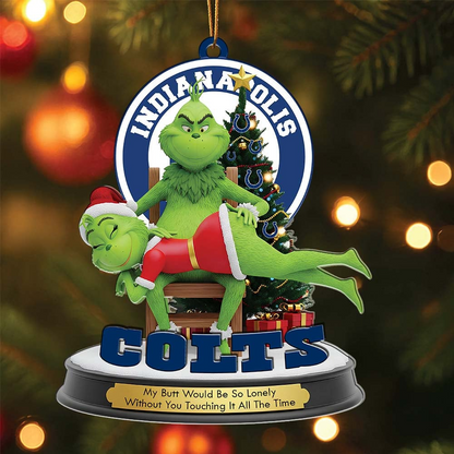 IC Premium NFL x Grinch Acrylic Ornament DDT NTL