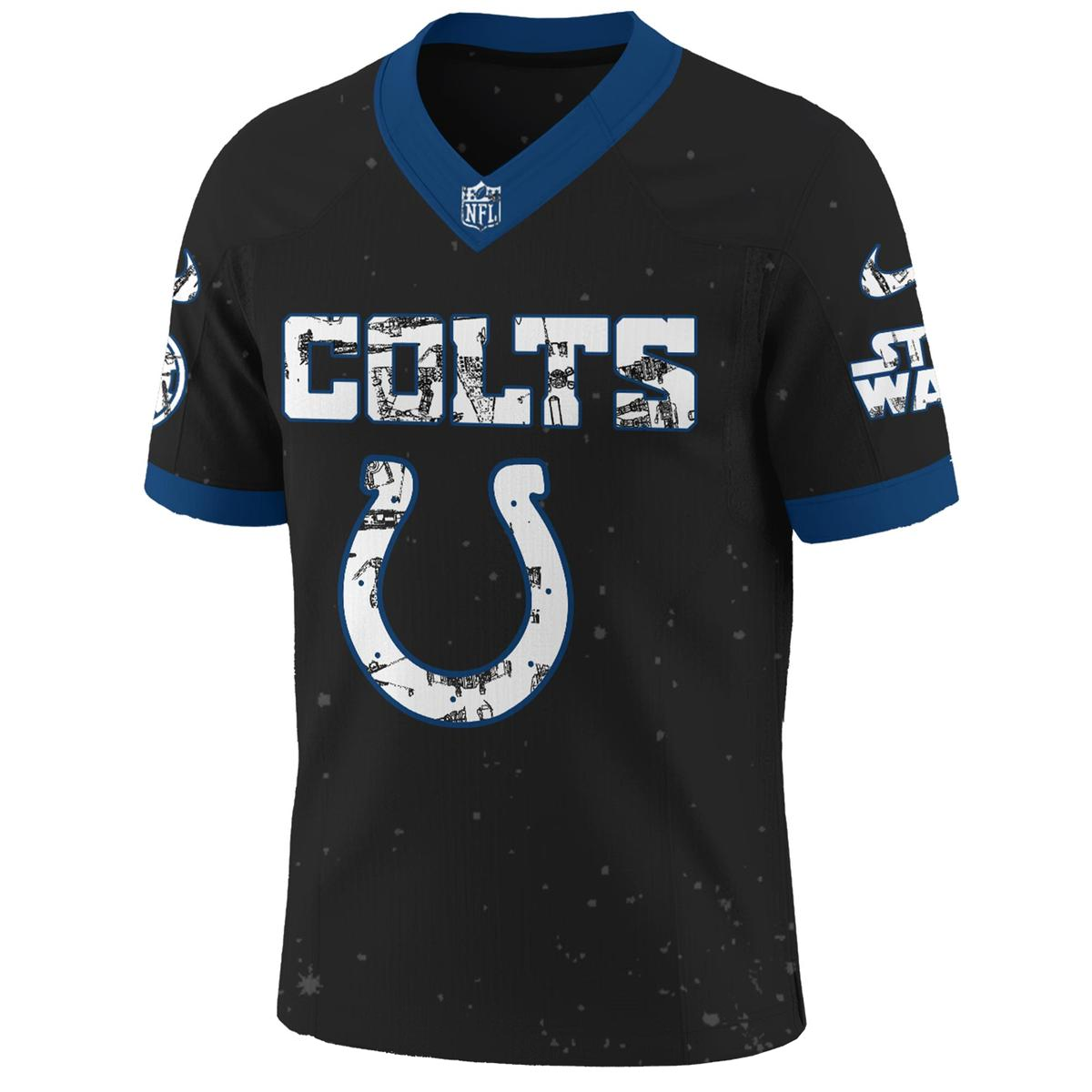 IC x S.Wars Darth Vader 2025 Football Jersey DDT NTL