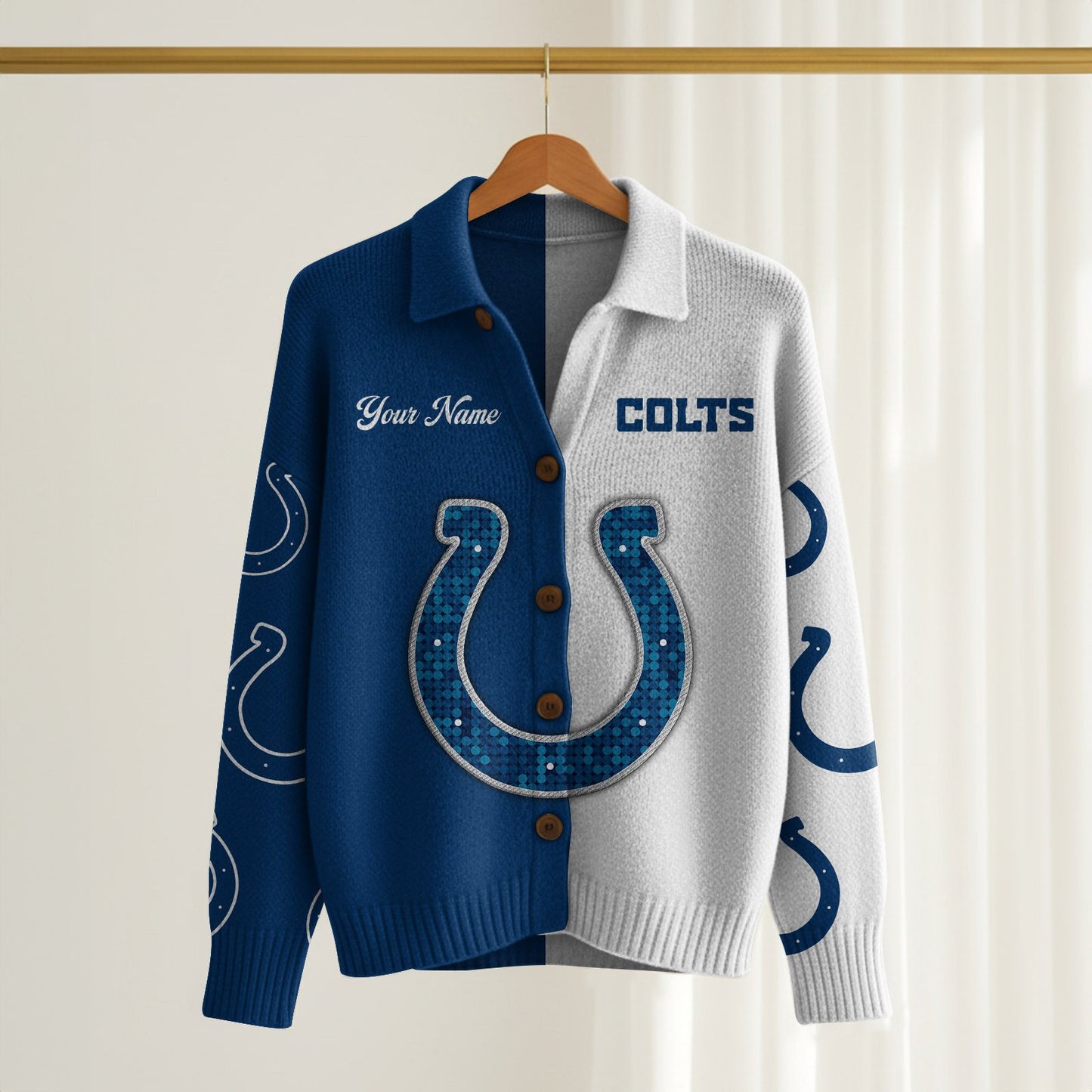 IND x NFL Cardigan Jacket 1011 DatND DVT
