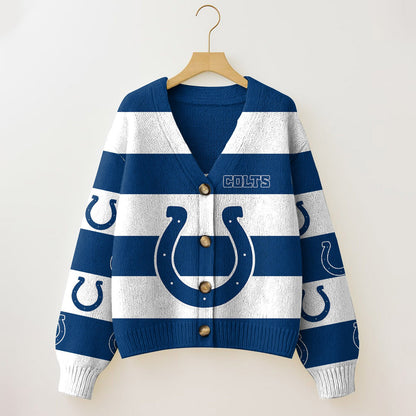 IND x NFL Cardigan Sweatshirt With Button  DatND DVT
