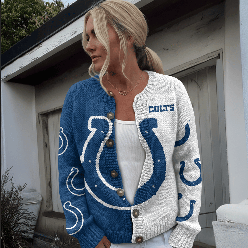 IND x NFL Cardigan Sweatshirt With Button v1  DatND DVT