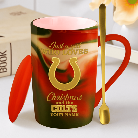 IND x NFL Christmas Ceramic Cup DATND TANTD