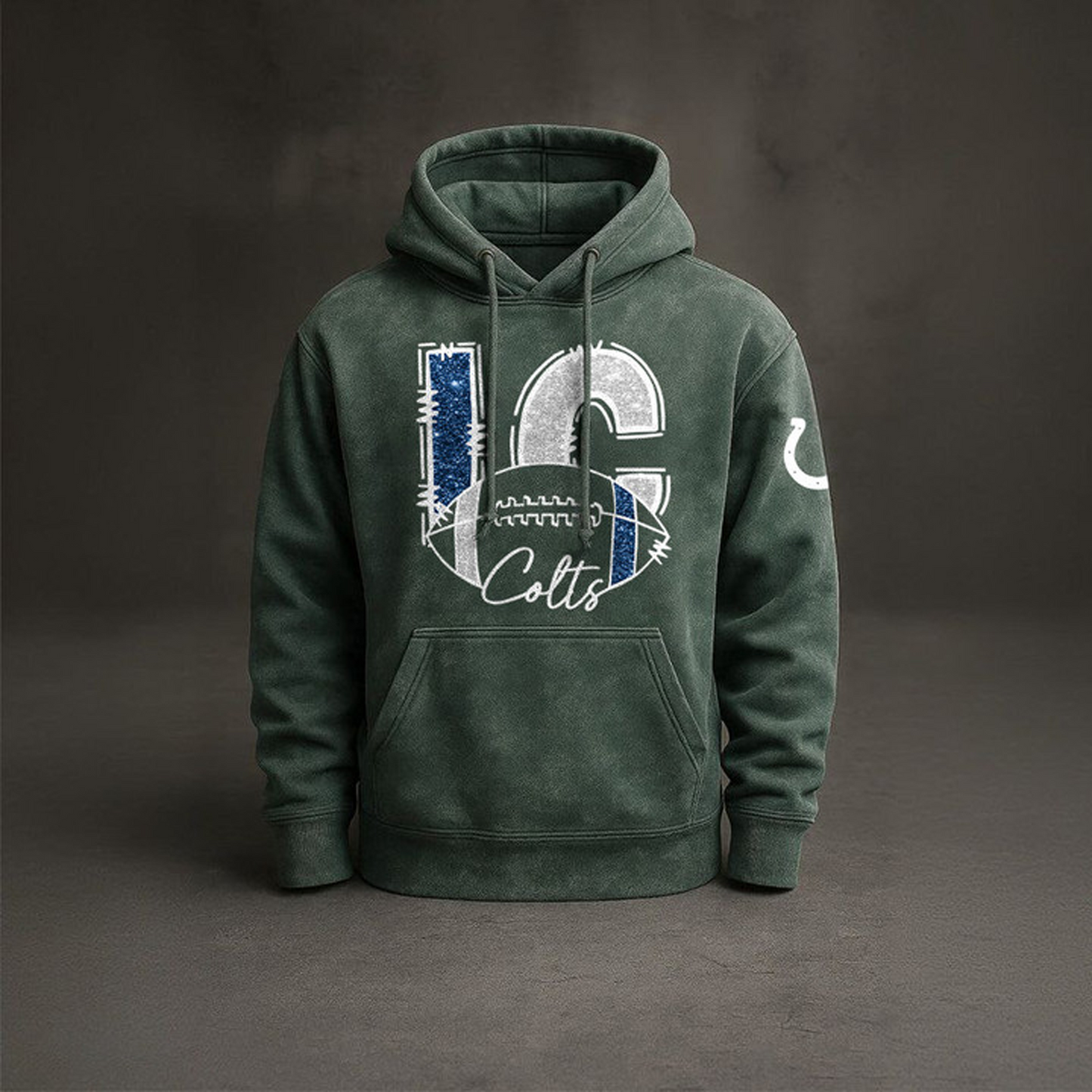 IND x NFL Embossed Hoodie DatND THUONGNH