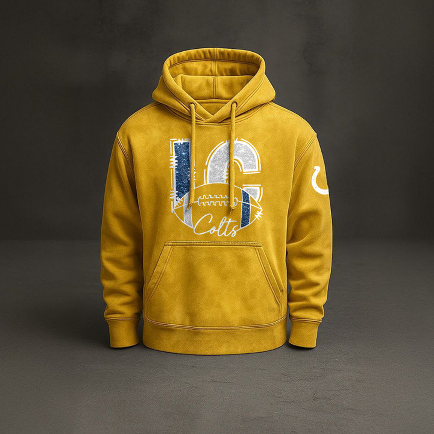 IND x NFL Embossed Hoodie DatND THUONGNH