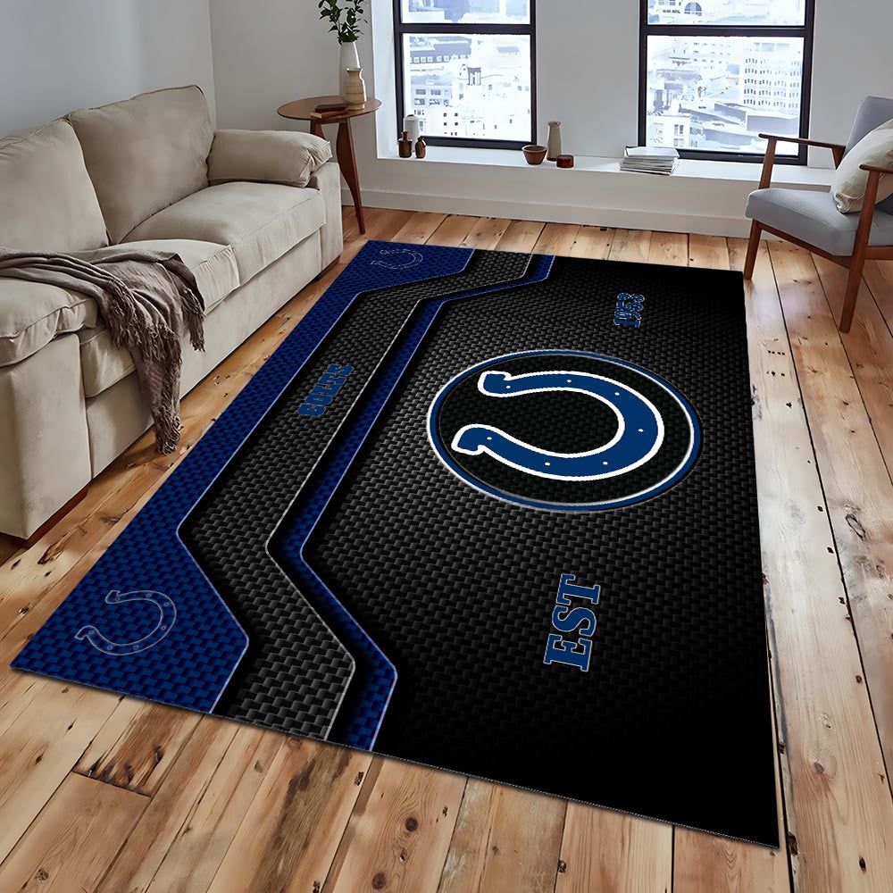 IND x NFL Modern Sports Living Room Rug DatND DVT