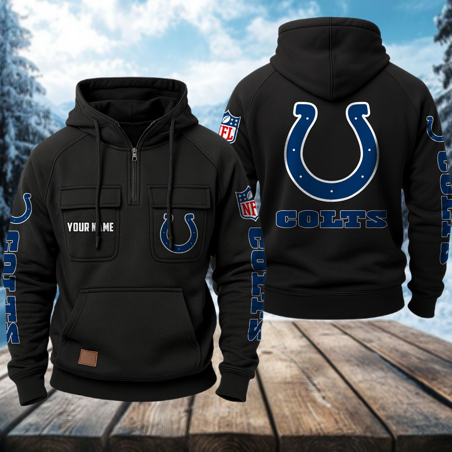 IND x NFL Premium Hoodie DATND TANTD