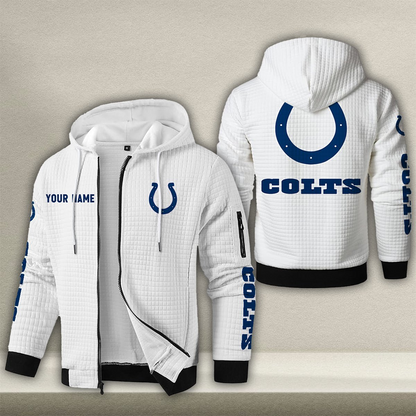 IND x NFL Quilted Zip Hoodie DatND DVT