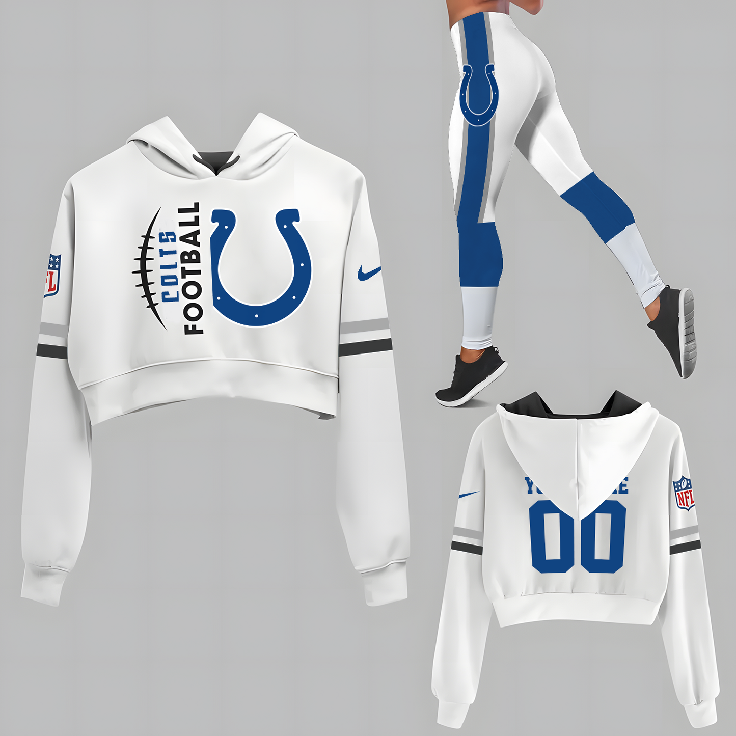 IND x NFL Set Hoodie And Legging Workout DatND DVT