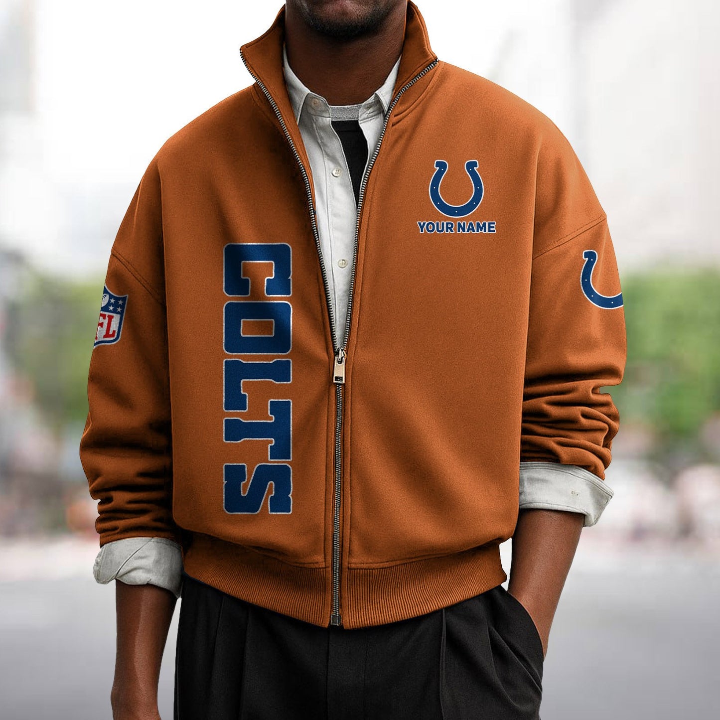 IND x NFL Sweatshirt Full Zip DATND TANTD