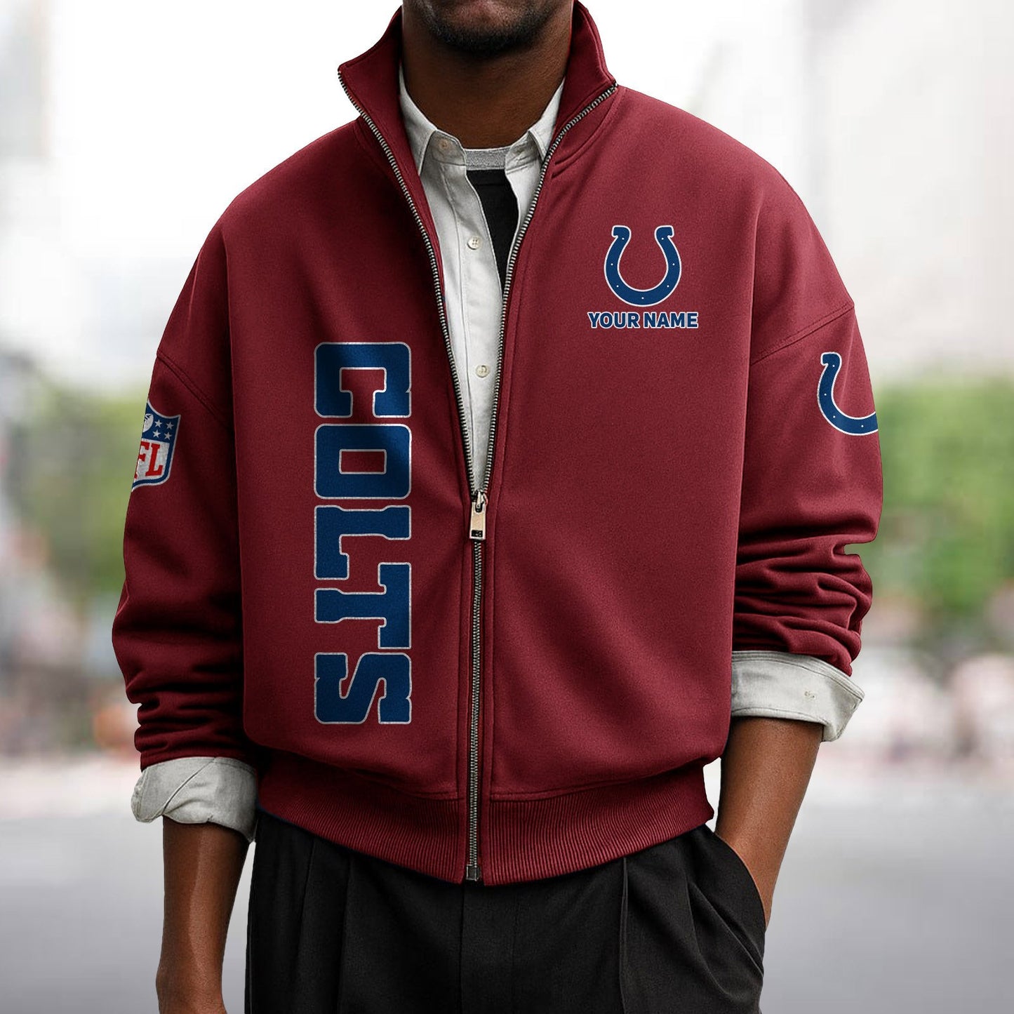 IND x NFL Sweatshirt Full Zip DATND TANTD