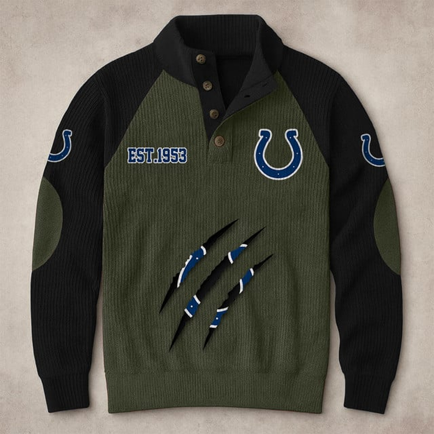 IND X NFL corduroy colorblock long sleeves V1 NAK THUONGNH