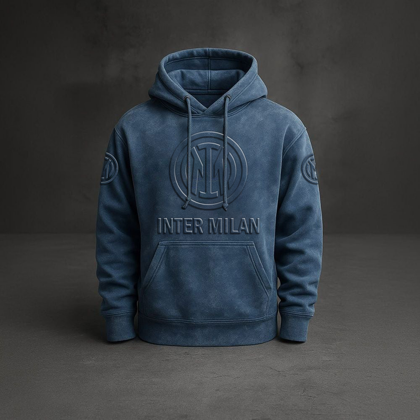 INT Embossed Hoodie DatND DVT