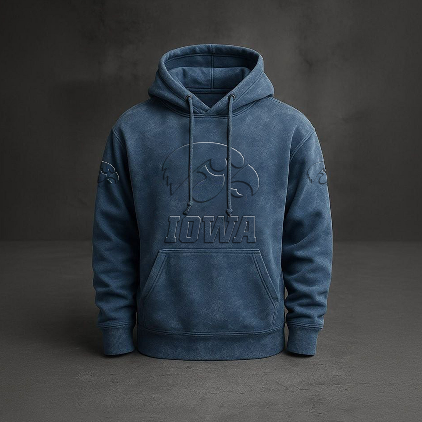 IOWA Embossed Hoodie DatND DVT
