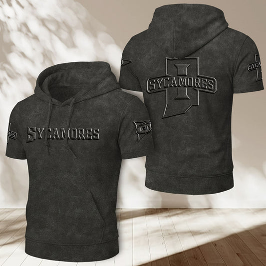 ISSF x NCAA Half Sleeve Hoodie T-Shirt DatND ThuongNH