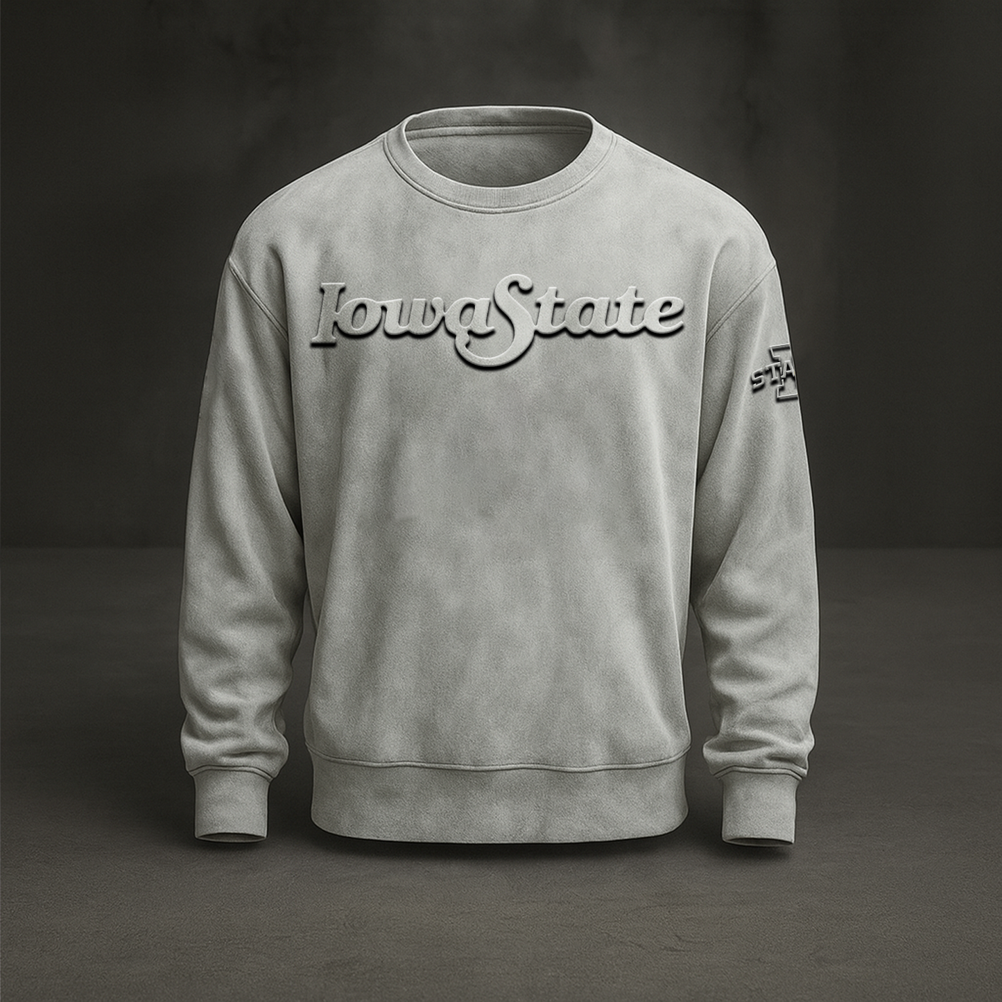 ISU x NCAA Embossed Sweat Shirt DATND TANTD