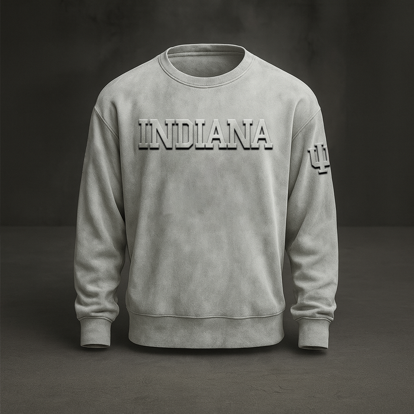 IU x NCAA Embossed Sweat Shirt DATND TANTD