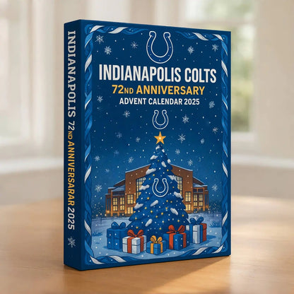 DISCOUNT 60% Indianapolis Colts 72nd Anniversary Advent Calendar 2025 BQH