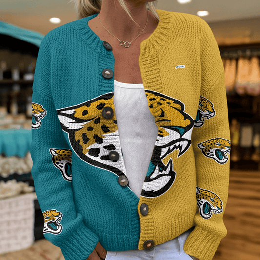 JAC x NFL Cardigan Sweatshirt With Button v1  DatND DVT