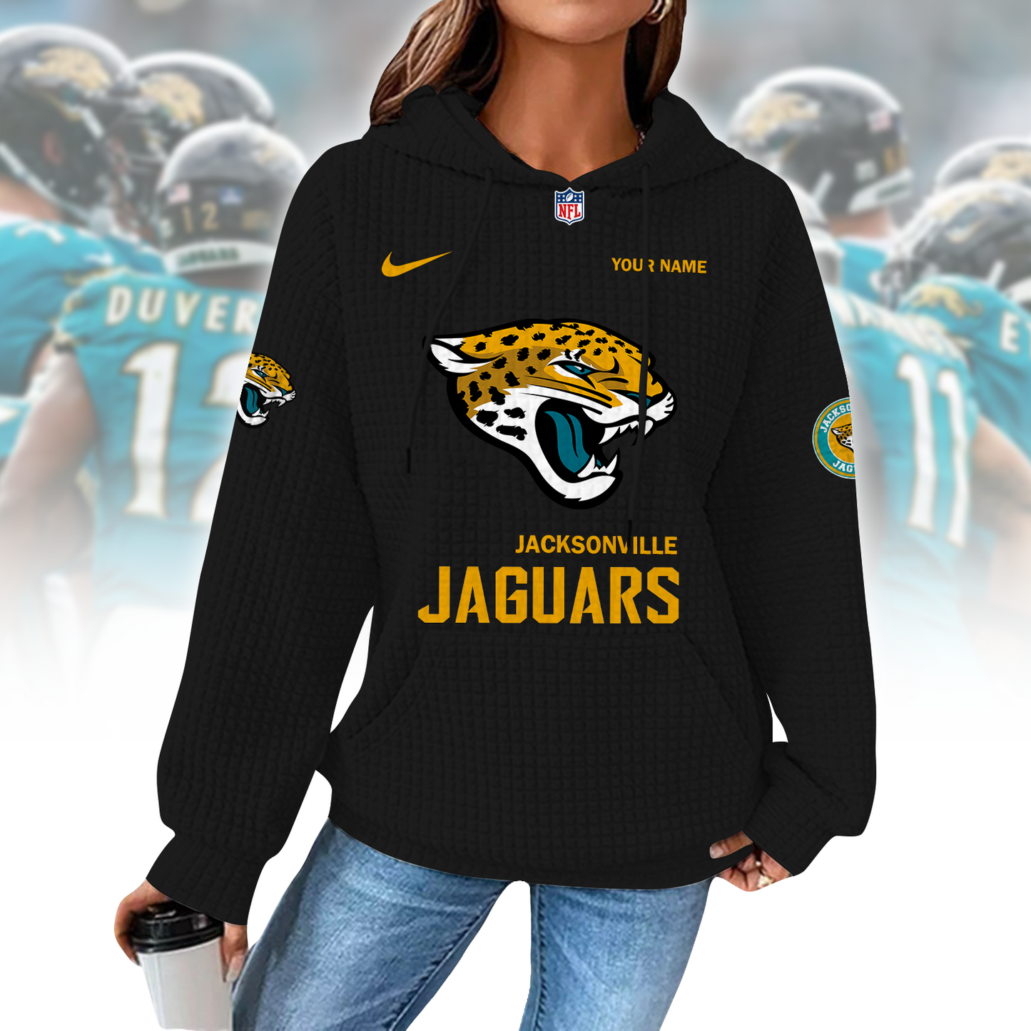 JAC x NFL Waffle Hoodie  0310 DatND DVT