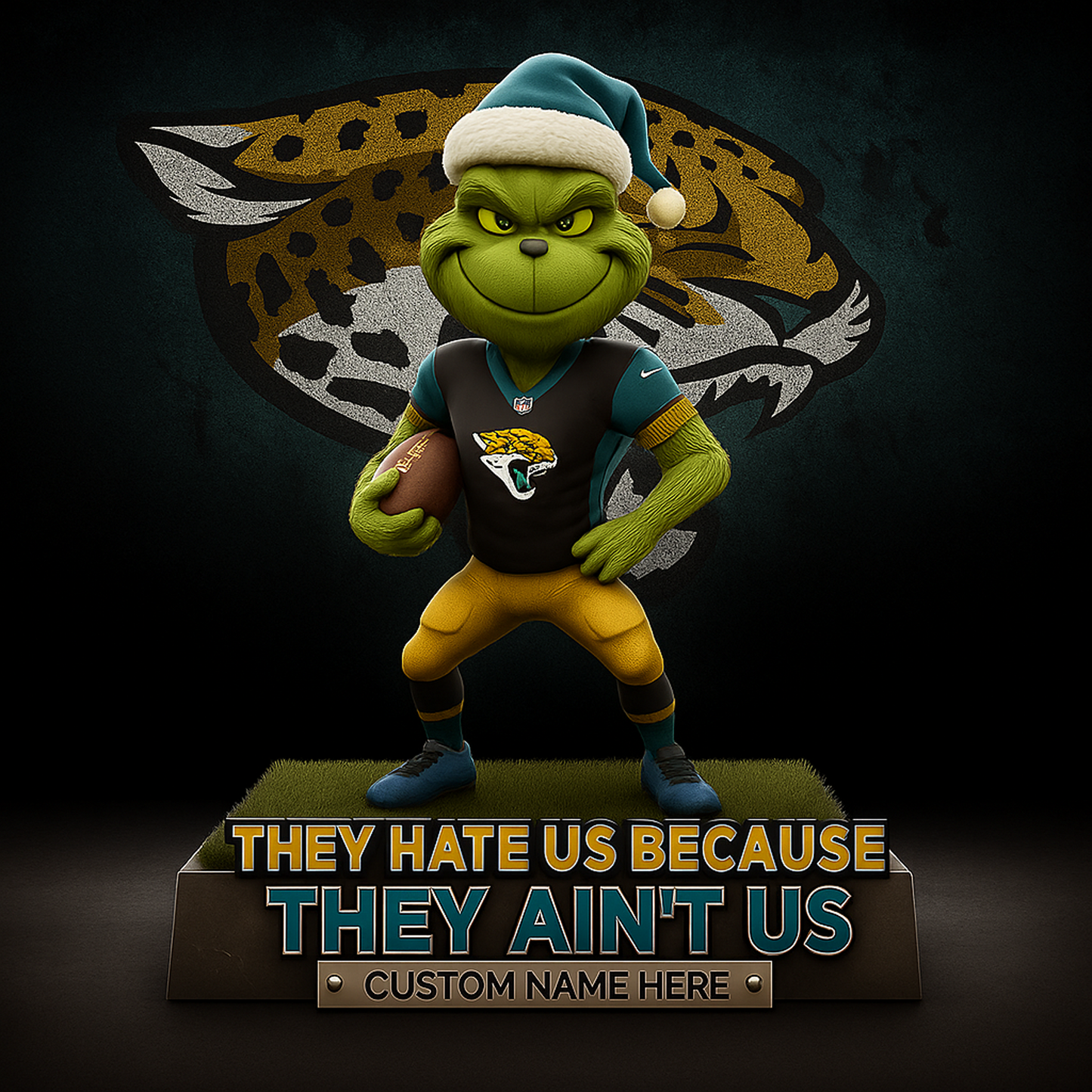 JAC x TG Christmas Acrylic Art Block DATND TANTD