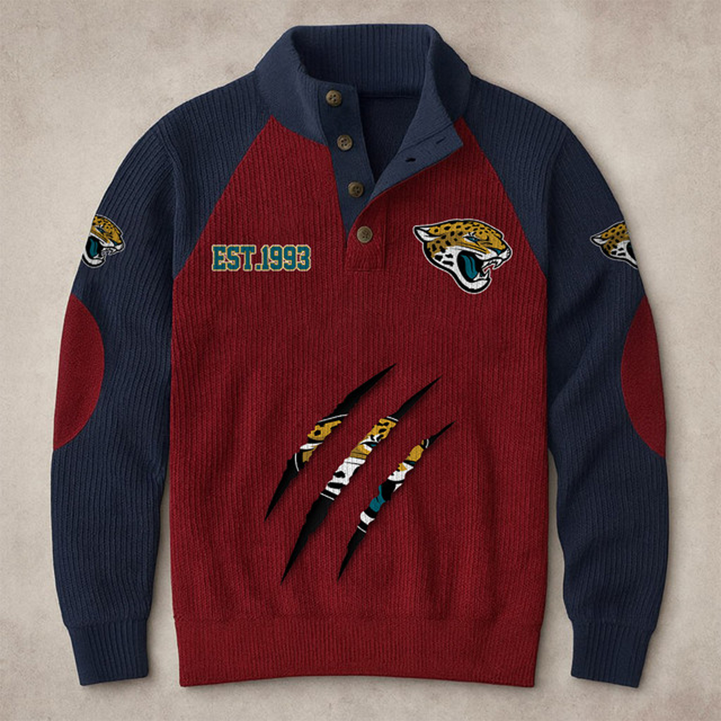 JAC X NFL corduroy colorblock long sleeves V1 NAK THUONGNH