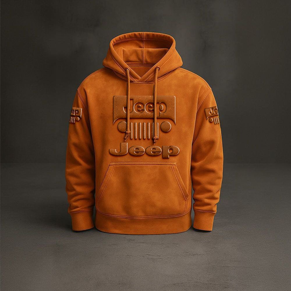JEEP Embossed Retro Hoodie 2010 DatND DVT