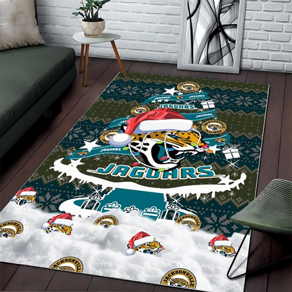 JJ NFL Chrismas Carpet Rug DDT NTL